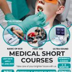 Blue White Minimalist Dental Care Poster (1)